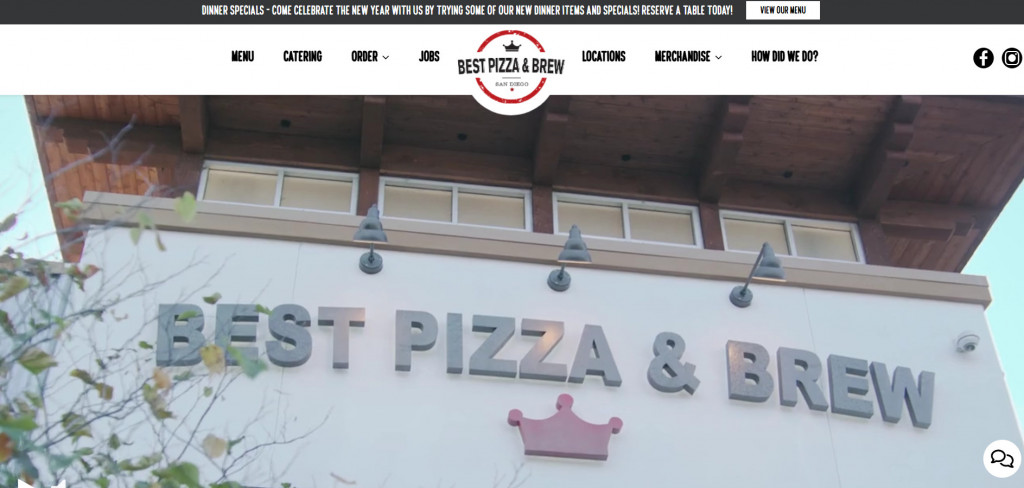 best pizza websites best pizza & brew