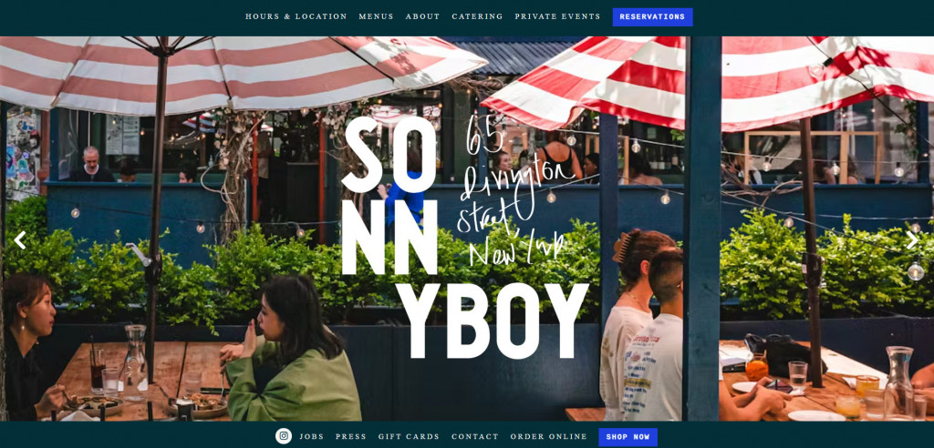 bar websites sonnyboy