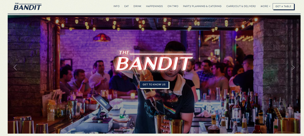 bar websites the bandit