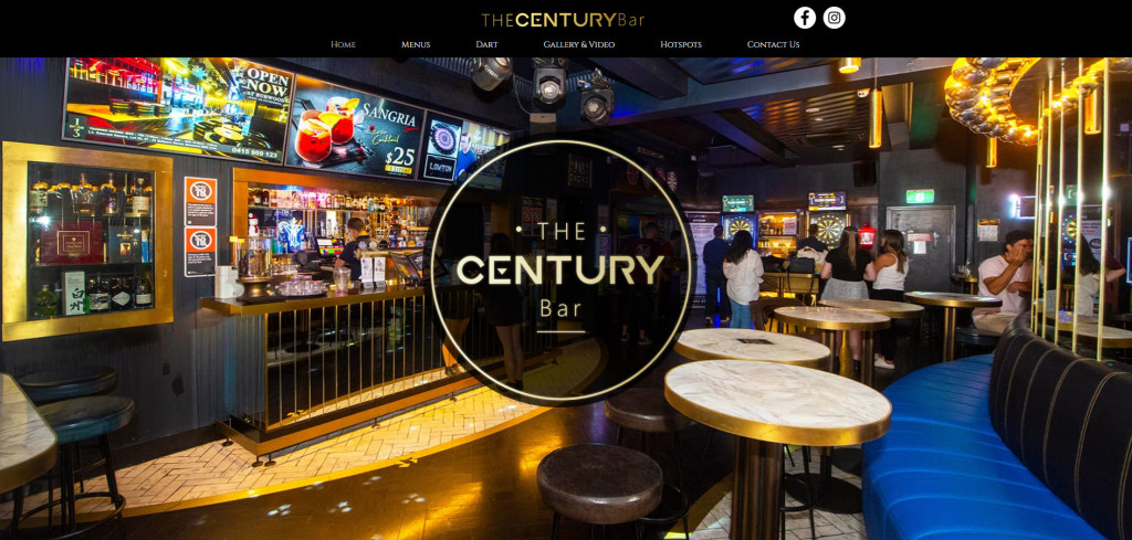 bar websites the century bar