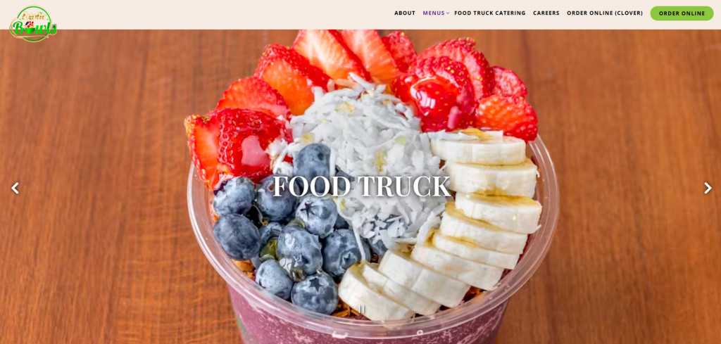 best food truck websites exotic bowls