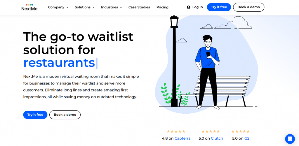 waitlist app nextme