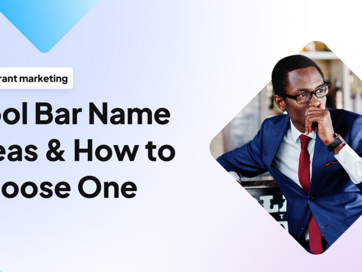 550+ Cool Bar Name Ideas & How to Choose One