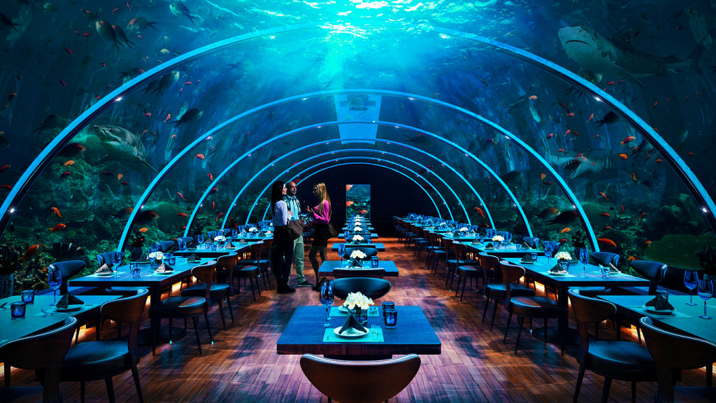 Underwater restaurant concept