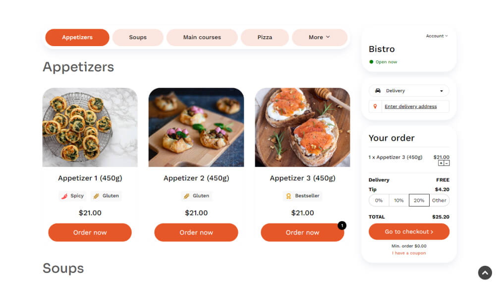 contactless ordering and payments for restaurants: upmenu