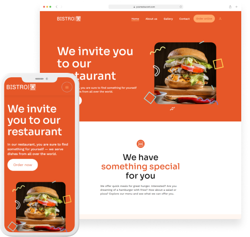 restaurant SMS marketing: online food ordering system for restaurants example 2