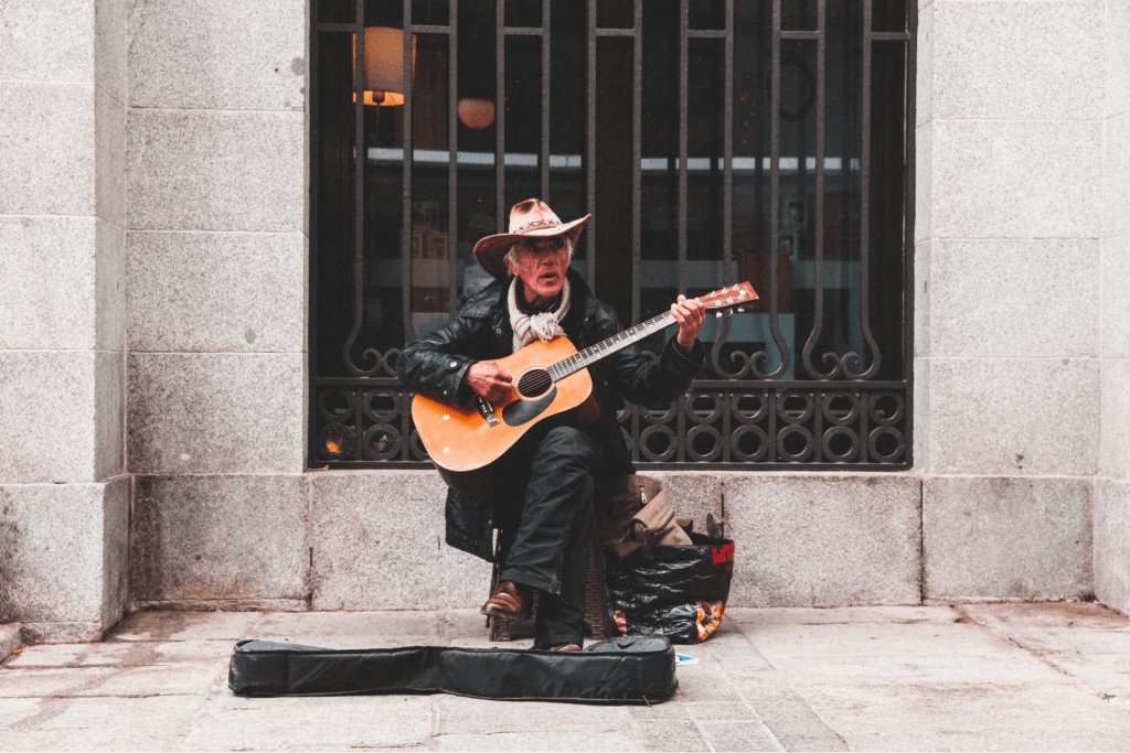 best restaurant guerrilla marketing ideas - busking