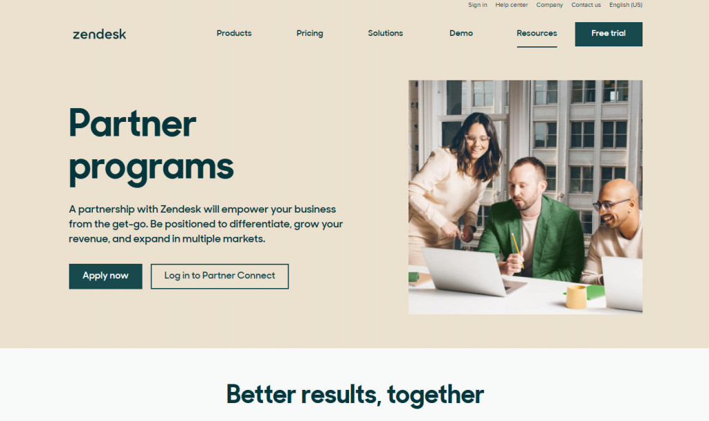 software reseller Zendesk