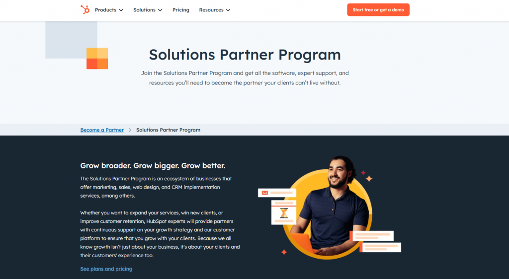 software reseller HubSpot